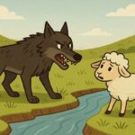 लांडगा आणि कोकरू