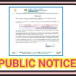 PUBLIC NOTICE 