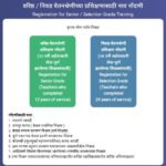 वरिष्ठ व निवड श्रेणी प्रशिक्षण २०२६ करिता ऑनलाईन नावनोंदणी करणेसाठी मुदतवाढ देणेबाबत नोंदणी लिंक उपल...