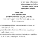नव भारत साक्षरता कार्यक्रम सन २०२२-२७ या कार्यक्रमाच्या अंमलबजावणीसाठी राज्यस्तरीय / जिल्हास्तरीय/गट...