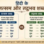 हिंदी तत्सम आणि तद्भव शब्द ओळखण्याची सोपी ट्रिक hindi tatsam tadbhav trick 