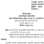 राज्यातील खाजगी अनुदानित व अंशतः अनुदानित शाळांसाठी अनुकंपा नियुक्तीची सुधारित योजना लागू करणेबाबत स...