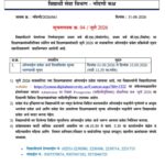सूचनापत्रक क्र. 04 / जुलै 2026 ycmou instructions online application 