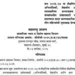 सन २०२६-२७ या शैक्षणिक वर्षासाठी अभियांत्रिकी, वैद्यकीय आणि इतर व्यावसायिक अभ्यासक्रम शैक्षणिक संस्थ...